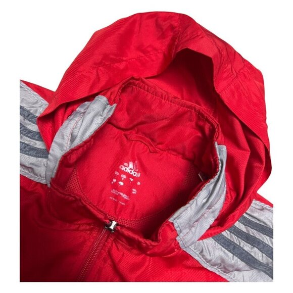 ADIDAS Retro Vintage Y2K 2000s Lightweight Activewear Windbreaker Jacket Medium - Picture 6 of 8